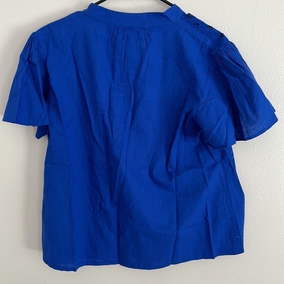 Women's Size Small Knox Rose CLOSE OUT Discounted Cheap BLUE Tunic - Picture 2 of 4